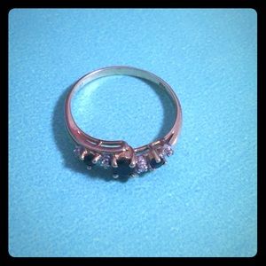 Black Sapphire Ring
